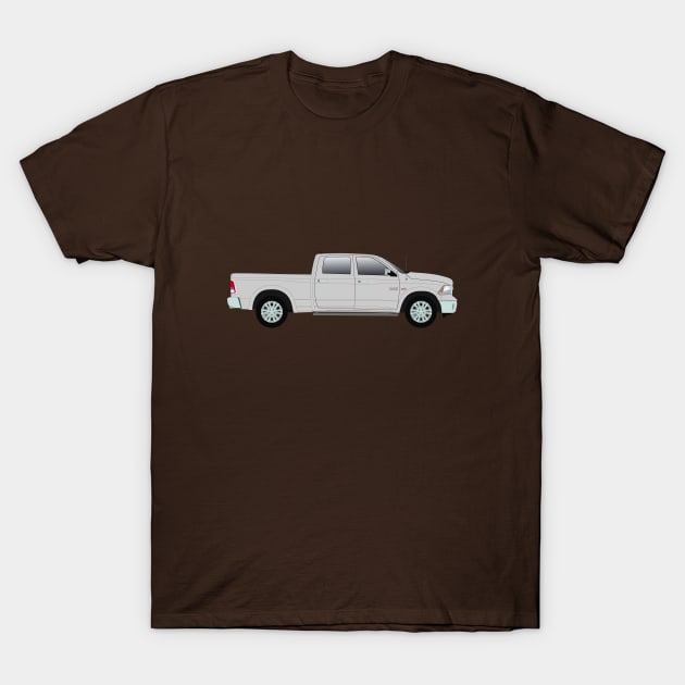 grey pick-up truck T-Shirt by BassFishin